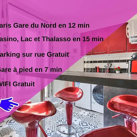 Ferienwohnung Promotion Du Jour - Le Cerisier - Deuil-la-Barre Exterior foto